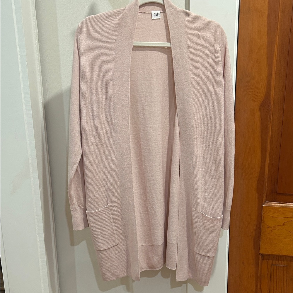 GAP Women's Soft Pink Cardigan